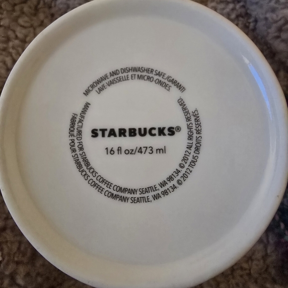 Starbucks Los Cabos Mug - Cream and Blue 2016 - Picture 3 of 5